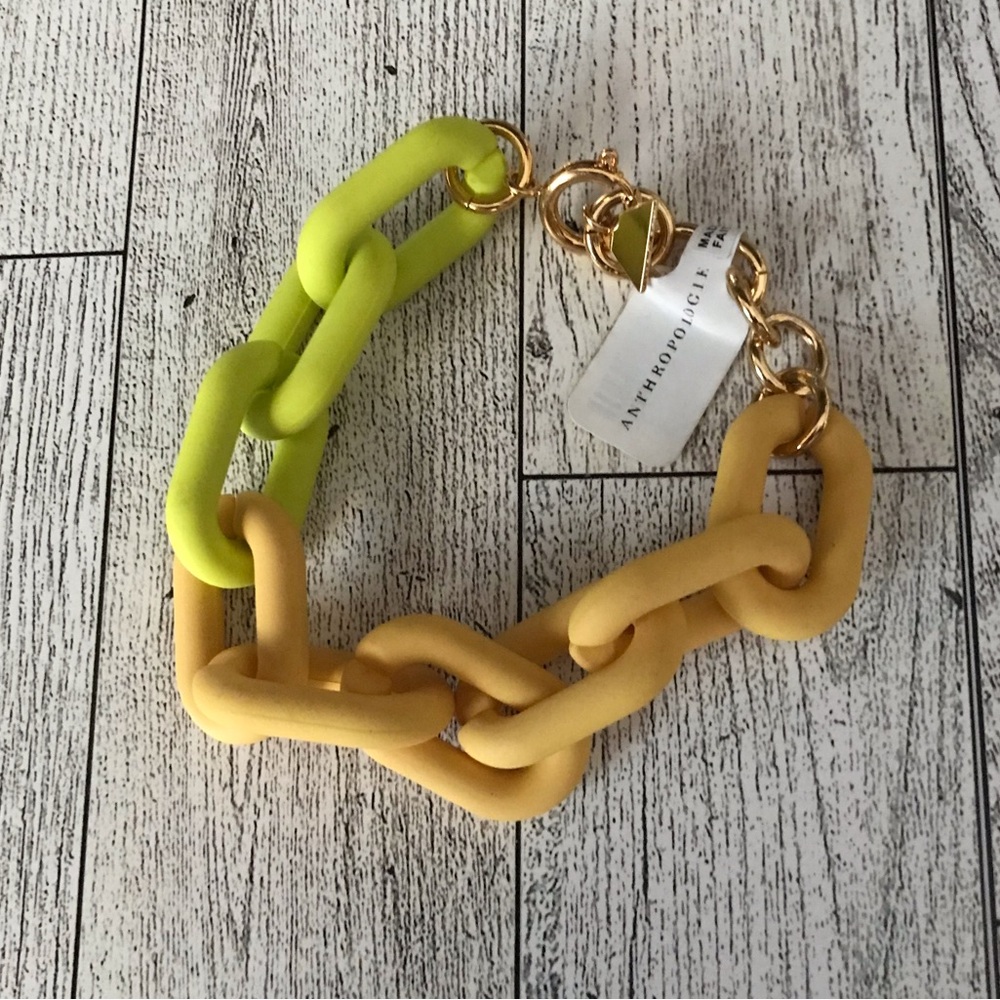 Anthropologie Chunky Link Bracelet